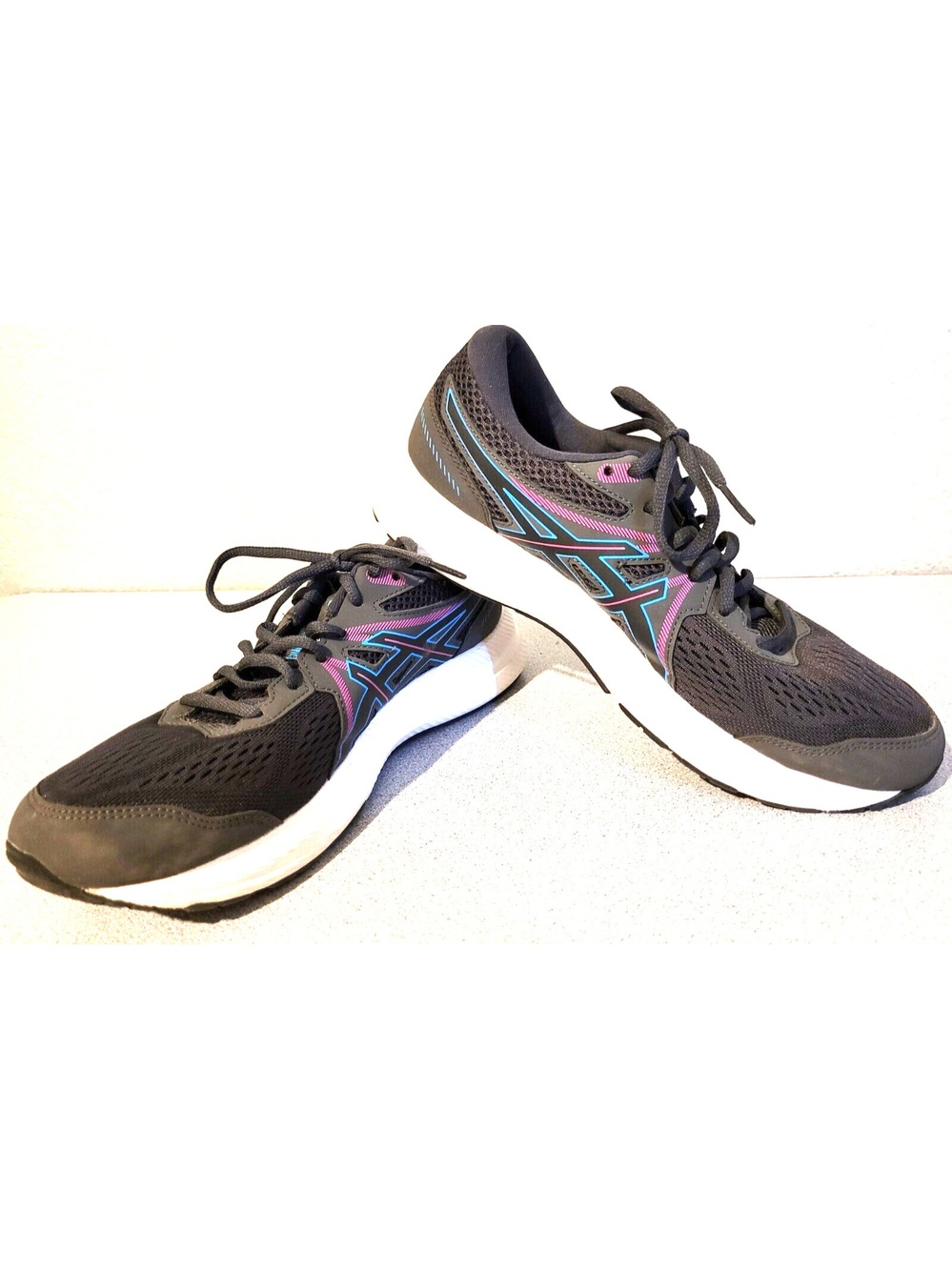 ASICS GEL CONTEND 7 WOMEN'S LACE UP SNEAKERS/RUNNING SHOES, SIZE 10